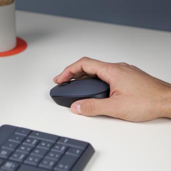 Logitech M170 Wireless Maus grau – 2,4 GHz Funkmaus optisch 1000 DPI Plug & Play